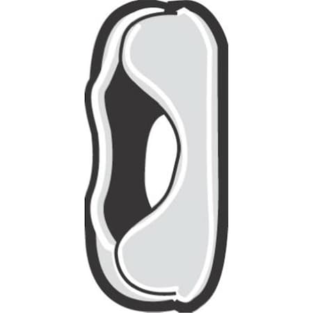 Hy-Ko KB202 No.3 Aluminum Ball Chain Connector, 100PK 729293